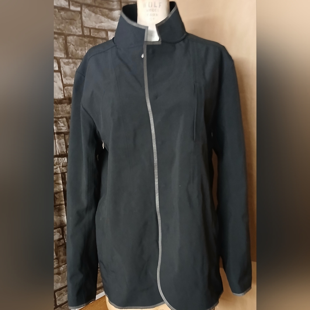 lululemon athletica Charcoal Black Waterproof Jacket